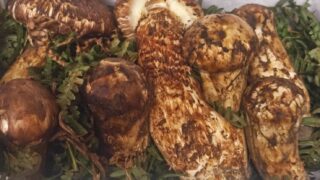 国産松茸・毛蟹入荷しました✨